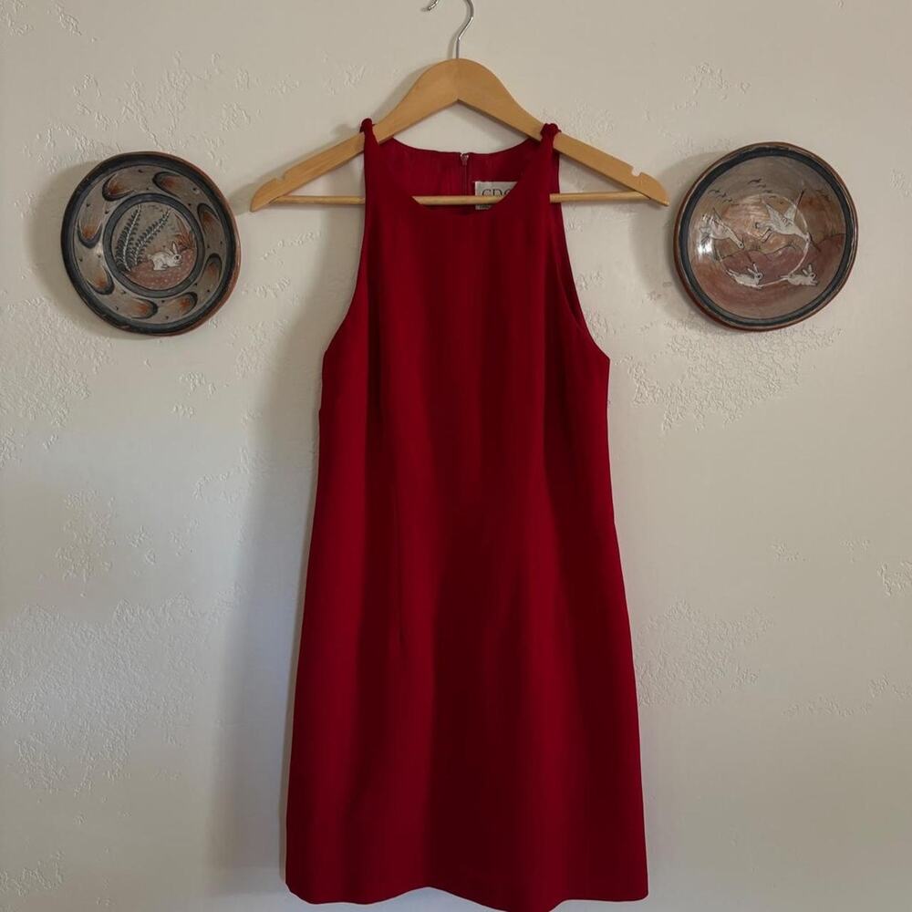 Vintage 90s Red Mini Dress